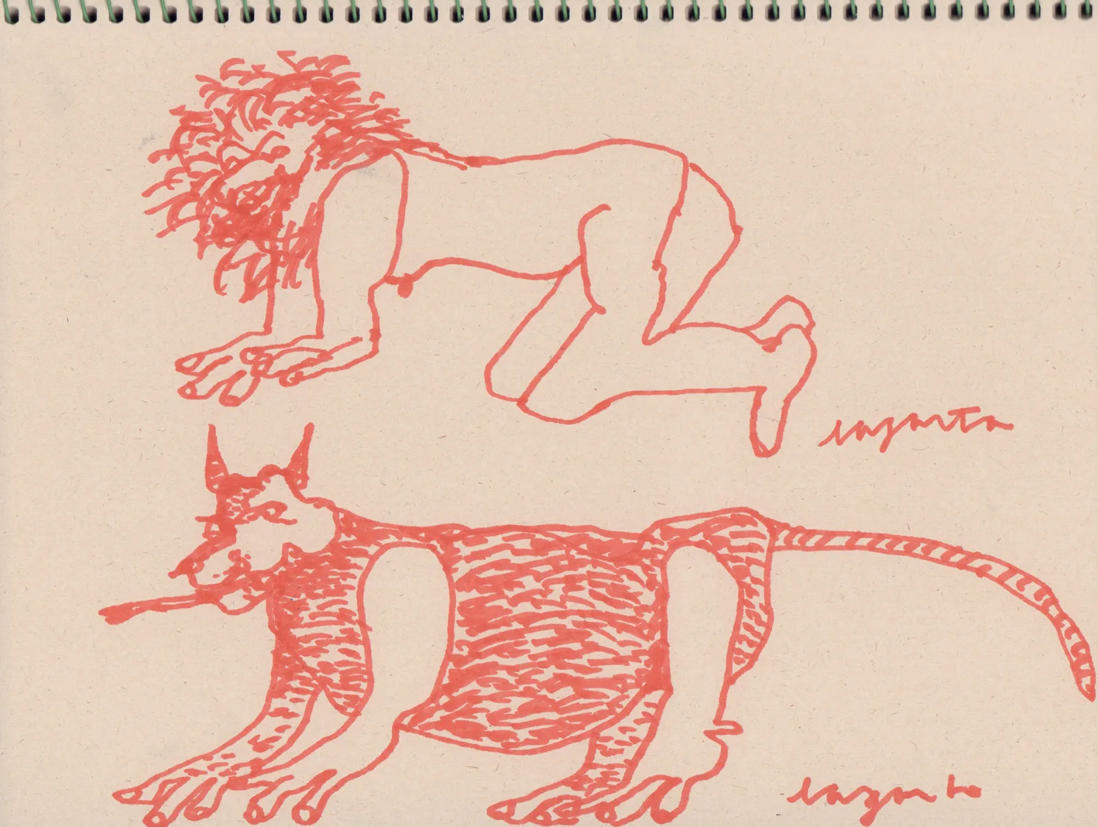 dibujos en bitácora